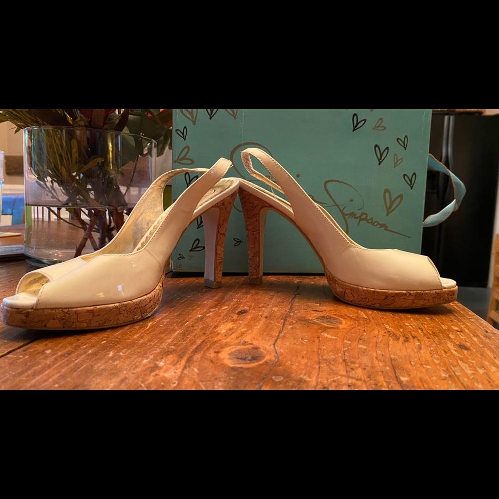 Jessica Simpson Peep Toe Heels